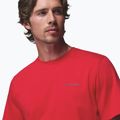 Pánské tričko Columbia CSC Basic Logo Back Tee mountain red/linework c badge 4