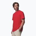 Pánské tričko Columbia CSC Basic Logo Back Tee mountain red/linework c badge 5