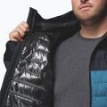 Pánská bunda Columbia Powder Lite II Hooded phoenix blue/black 7