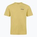 Pánské tričko na lezení Patagonia Capilene Cool Daily Boardshort Logo limestone yellow - light limestone yellow x-dye