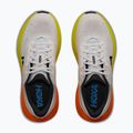 Pánské běžecké boty HOKA Bondi 9 Wide white/neon tangerine 12