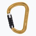 Lezecká karabina Petzl William Ball-Lock gold 2