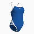 Jednodílné plavky arena Icons Super Fly Back Solid royal/white 3