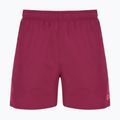 Pánské plavecké šortky arena Fundamentals Boxer R dark purple/calypso coral