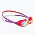 Plavecké brýle Arena Air-Speed Mirror yellow copper/bright coral/plum