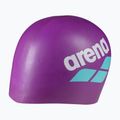 Plavecká čepice Arena Big Logo very fuchsia/white/water 3