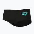 Pánské plavecké boxerky arena One Low Waist Short Big Logo black/black 3