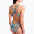 Dámské jednodílné plavky arena Fruits Lace Plus Back multi/turquoise / multi 5