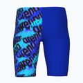 Dětské plavky jammer arena Crowded Swim Jammer neon blue/neon blue multi 2