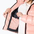 Dámská péřová bunda Rossignol Shiny Bomber pastelově růžová 7