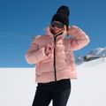 Dámská péřová bunda Rossignol Shiny Bomber pastelově růžová 15