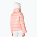 Dámská péřová bunda Rossignol Shiny Bomber pastelově růžová 2