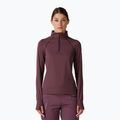 Dámská termo mikina Rossignol Half Zip First Layer huckleberry