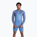 Pánský tréninkový longsleeve  Venum Attack Rashguard Longsleeve navy blue 3