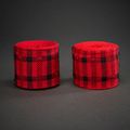 Boxerské bandáže Venum Tartan Handwraps 450 cm fury red 2