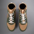 Pánské boxerské boty Venum Contender Boxing military green/sand 10