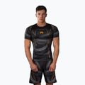 Pánský rashguard Venum Matupa Short Sleeve black/grey/gold