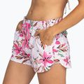 Dámské plavecké šortky ROXY Wave Printed 2 white happy tropical 4
