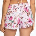 Dámské plavecké šortky ROXY Wave Printed 2 white happy tropical 3