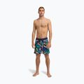Pánské koupací šortky Quiksilver Surfsilk Scallop 18" dark navy interact floral 2