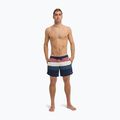 Pánské koupací šortky Quiksilver Stretch Scallop Volley 16" dark navy tijuana 2