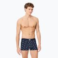 Pánské boxerky Lacoste 5H1288 3-pack navy blue/white/silver ch 8