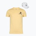 Pánské tričko + čepice Lacoste TH1044 soya/white