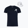 Pánské tričko + čepice Lacoste TH1044 navy blue/white