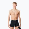 Pánské boxerky Lacoste 5H3202 Microfibra Negro 3 pack black 3