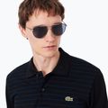 Pánské polo tričko Longsleeve Lacoste Polo PH9776 black/navy blue 4
