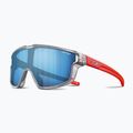 Dětské cyklistické brýle Julbo Fury Mini Spectron 3 shiny translucide/translucide gray/matt fluo orange 6