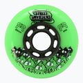 Kolečka na kolečkové brusle FR Skates Street Invaders Wheels 80mm/84A X4 green/black