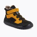 Dětské barefoot sněhule Froddo Barefoot Up Path Tex black/yellow 9