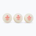 Míčky na stolní tenis DONIC 3-Star Avantgarde ball Poly 40+3 ks bílé 608334 2