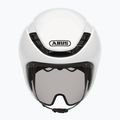 Cyklistická helma ABUS Gamechanger TT 1.1 shiny white 4
