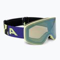 Dětské lyžařské brýle Alpina Fernie Q-Lite sunny/lime matt