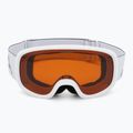 Dětské lyžařské brýle Alpina Piney 2.0 matte white/orange 2