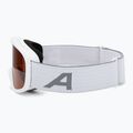 Dětské lyžařské brýle Alpina Piney 2.0 matte white/orange 4