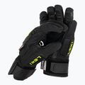 Pánské lyžařské rukavice LEKI WCR C-Tech 3D black ice/lemon 2