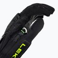 Pánské lyžařské rukavice LEKI WCR C-Tech 3D black ice/lemon 5