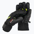 Lyžařské rukavice LEKI WCR Team 3D Junior black ice/lemon 2