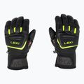Lyžařské rukavice LEKI WCR Team 3D Junior black ice/lemon 4