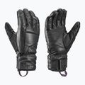 Dámské lyžařské rukavice LEKI Montera Prime Women black/blackberry gray