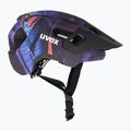 Dětská cyklistická helma UVEX React MIPS Jr galaxy altimeter matt 4