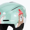 Dětská lyžařská přilba UVEX Viti Jr jade llama 8