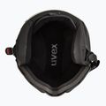 Lyžařská helma UVEX Instinct Visor oxid green matt/mirror silver/smoke 5