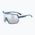 Sluneční brýle UVEX Sportstyle 235 stone blue matt/mirror silver