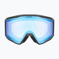 Lyžařské brýle UVEX Blast FM black matt/mirror blue 6