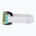 Dětské lyžařské brýle UVEX Pwdr FM white matt/mirror rainbow/green/clear 4