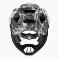 Dětská cyklistická helma UVEX React Fullface Jr black/white matt 4